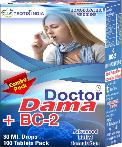 Doctor Dama Drops + BC 2 Asthma Medicine
